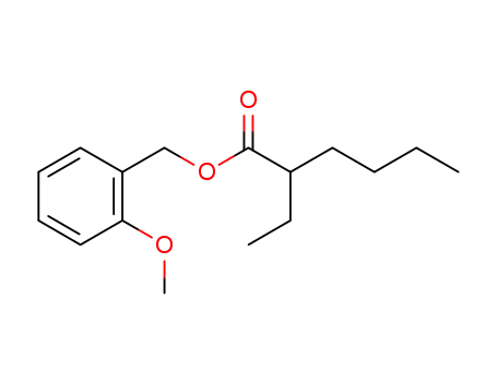 Molecular Structure of 1426824-91-0 (2-methoxybenzyl 2-ethylhexanoate)