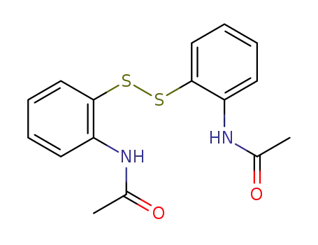 N-[2-[(2-acetamidophenyl)disulfanyl]phenyl]acetamide