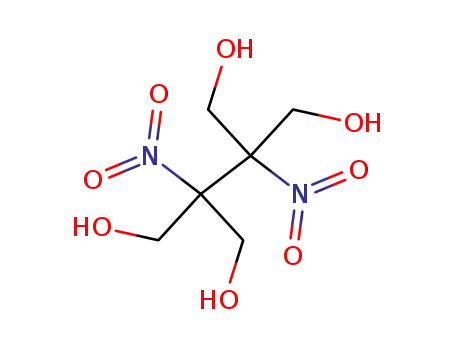 Molecular Structure of 1092975-49-9 (2,3-bis(hydroxymethyl)-2-,3-dinitro-1,4-butanediol)