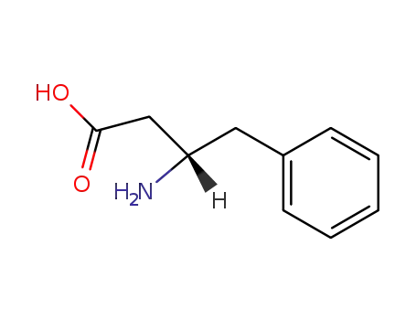 Molecular Structure of 26250-87-3 (L-β-Homophenylalanine, HPLC 98%)