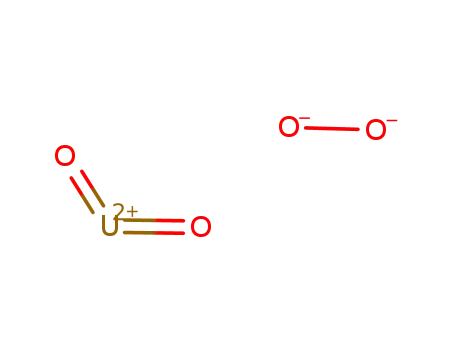 Molecular Structure of 12036-71-4 (uranium dioxideperoxide)