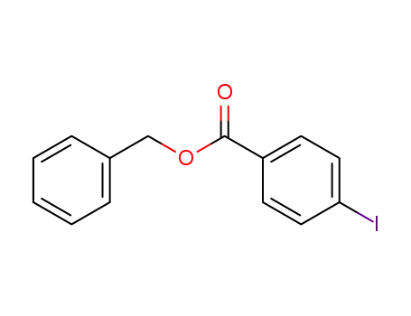 Molecular Structure of 136618-42-3 (Benzyl4-iodobenzoate)