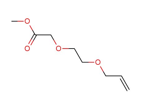 Molecular Structure of 1352078-72-8 (Methyl (2-allyloxy-ethoxy)-acetate)