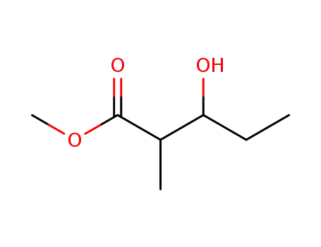 Pentanoic acid, 3-hydroxy-2-methyl-, methyl ester