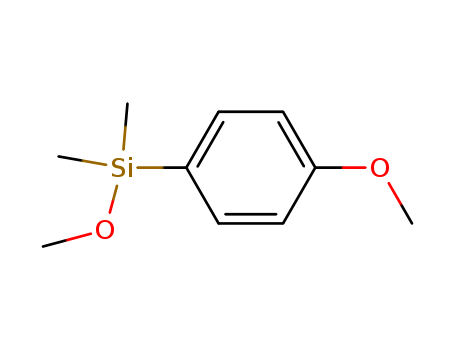 Benzene,1-methoxy-4-(methoxydimethylsilyl)-