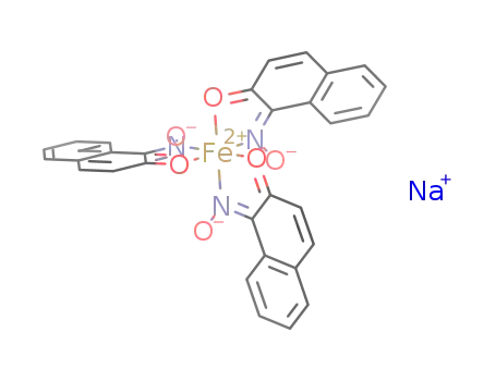 Molecular Structure of 16143-80-9 (Pigment Green 8)