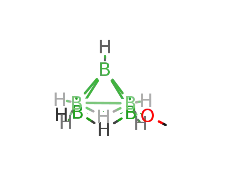 Molecular Structure of 23556-01-6 (2-methoxypentaborane<sup>(9)</sup>)