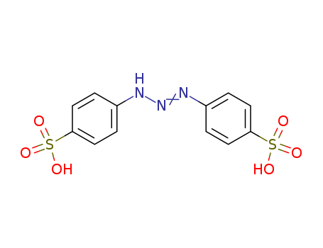 Benzenesulfonic acid,4,4'-(1-triazene-1,3-diyl)bis- (9CI)