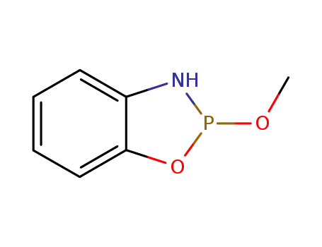 Molecular Structure of 7051-21-0 (2-methoxy-2,3-dihydro-1,3,2-benzoxazaphosphole)