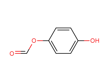 Molecular Structure of 89683-20-5 (1,4-Benzenediol, monoformate)