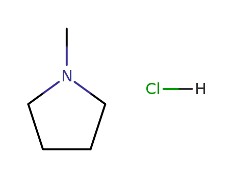 Molecular Structure of 36520-42-0 (N-Methylpyrrolidine hydrochloride)
