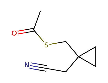 1-(Acetylthiomethyl)cyclopropaneacetonitrile