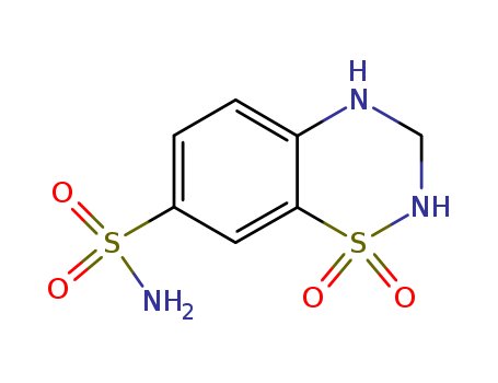 3,4-dihydro-2H-benzo[e][1,2,4]thiadiazine-7-sulfonamide 1,1-dioxide