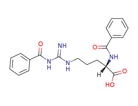 L-Ornithine,N2-benzoyl-N5-[(benzoylamino)iminomethyl]- cas  58682-75-0