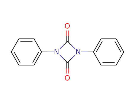 Molecular Structure of 1025-36-1 (1,3-diphenyl-1,3-diazetidine-2,4-dione)