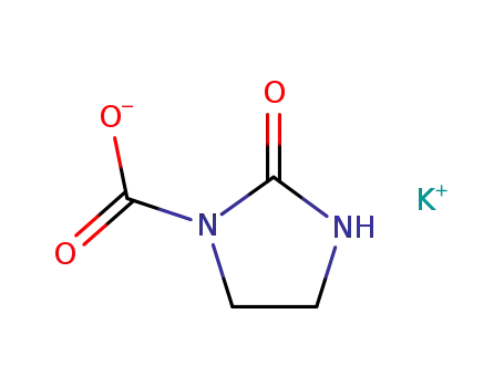 Molecular Structure of 32682-96-5 (1-carboxy-2-imidazolidinone)