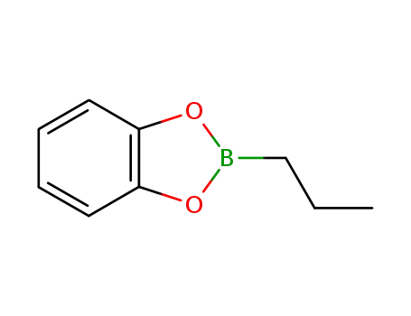 Molecular Structure of 40218-49-3 (2-PROPYL-1,3,2-BENZODIOXABOROLE)