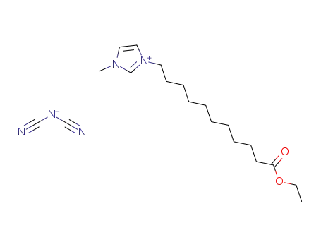 Molecular Structure of 1265530-16-2 ([C<sub>10</sub>O<sub>2</sub>EtMIM][DCA])