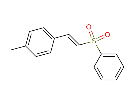 Molecular Structure of 30166-88-2 ((E)-2-(4-methylphenyl)ethenyl phenyl sulfone)