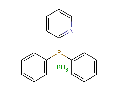 Molecular Structure of 1186392-98-2 (diphenyl(2-pyridyl)phosphane(P-B)borane(1:1))