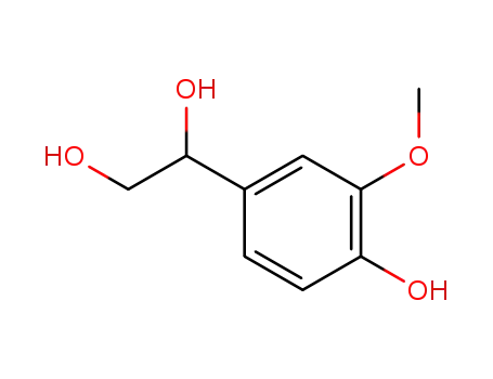 Molecular Structure of 534-82-7 (4-HYDROXY-3-METHOXY-D3-PHENYLETHYLENE GLYCOL)