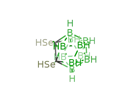 Molecular Structure of 325820-04-0 (1,2-di(hydroseleno)-1,2-dicarba-closo-dodecaborane<sup>(12)</sup>)