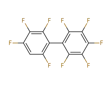 Molecular Structure of 61908-07-4 (1,1'-Biphenyl, 2,2',3,3',4,4',5,6,6'-nonafluoro-)