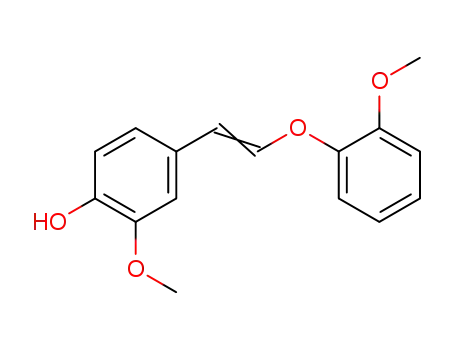 Phenol, 2-methoxy-4-[2-(2-methoxyphenoxy)ethenyl]-