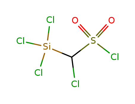 Molecular Structure of 77428-13-8 (Chloro-trichlorosilanyl-methanesulfonyl chloride)