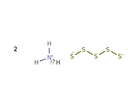 Ammonium sulfide ((NH4)2(S5))