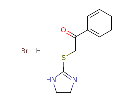2-(4,5-dihydro-1H-imidazol-2-ylsulfanyl)-1-phenyl-ethanone cas  32188-94-6
