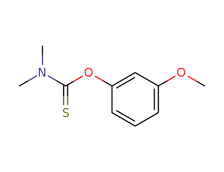 Molecular Structure of 50667-83-9 (O-(3-methoxyphenyl) N,N-dimethylcarbamothioate)