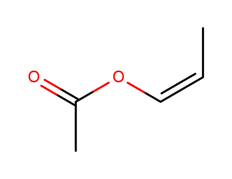 Molecular Structure of 3102-47-4 (1-Propen-1-ol, acetate, (Z)-)