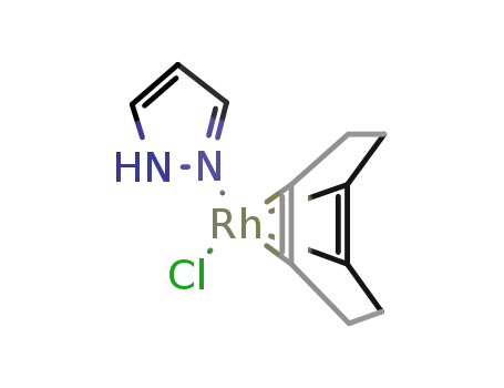 RhCl(Hpz)(η4-cyclooca-1,5-diene)