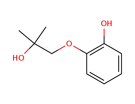 Molecular Structure of 107189-19-5 (2-(2-hydroxy-2-methylpropoxy)-phenol)