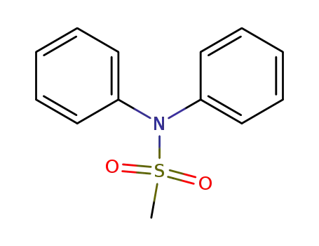 Molecular Structure of 3989-43-3 (N,N-DIPHENYL-METHANESULFONAMIDE)
