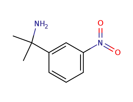 Molecular Structure of 1030137-68-8 (2-(3-nitrophenyl)propan-2-amine)