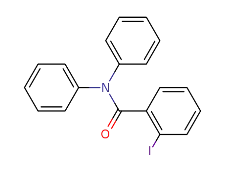 Molecular Structure of 108350-92-1 (2-iodo-N,N-diphenylbenzamide)