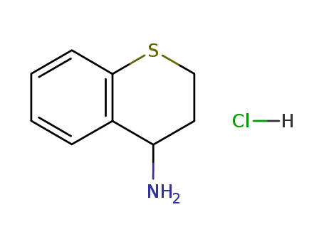 2H-1-Benzothiopyran-4-amine,3,4-dihydro-, hydrochloride (1:1)