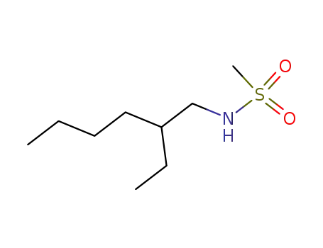 Molecular Structure of 362665-05-2 (<i>N</i>-(2-ethyl-hexyl)-methanesulfonamide)