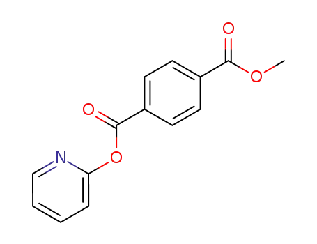 Molecular Structure of 784199-53-7 (1,4-Benzenedicarboxylic acid, methyl 2-pyridinyl ester)