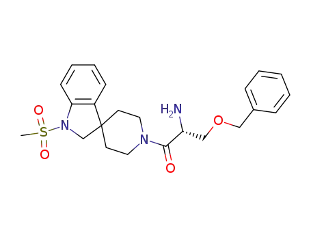 Molecular Structure of 180465-67-2 (C<sub>23</sub>H<sub>29</sub>N<sub>3</sub>O<sub>4</sub>S)