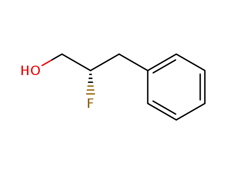 Molecular Structure of 141022-95-9 (Benzenepropanol, b-fluoro-, (S)-)