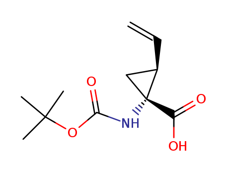 (1R,2S)-1-(tert-Butoxycarbonylamino)-2-vinylcyclopropanecarboxylic acid