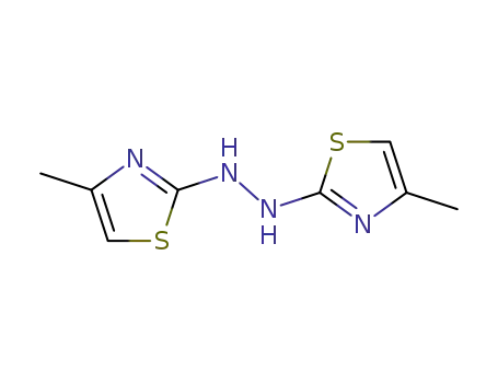 Molecular Structure of 287475-98-3 (1,2-bis(4-methylthiazol-2-yl)hydrazine)