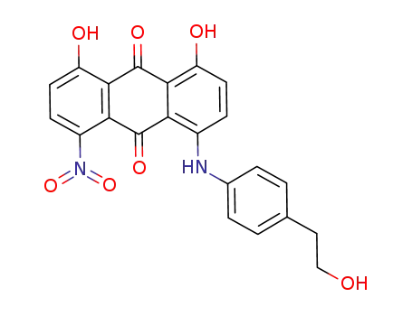 Molecular Structure of 15791-78-3 (Disperse Blue 27)