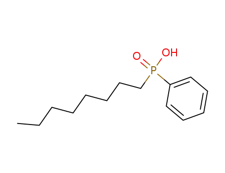 Molecular Structure of 31066-81-6 (Phosphinic acid, octylphenyl-)