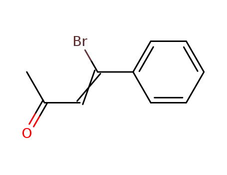 Molecular Structure of 10541-24-9 (α-bromobenzalacetone)