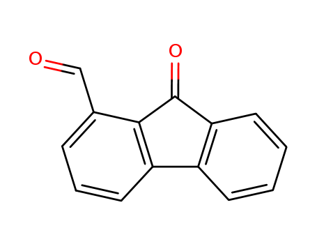 9H-Fluorene-1-carboxaldehyde, 9-oxo-