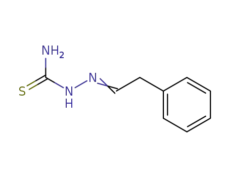 Molecular Structure of 7420-49-7 ((1E)-phenylethanal thiosemicarbazone)
